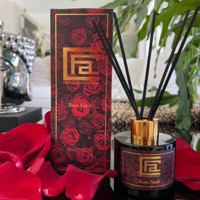 Raumduft „Rose Fatale“ mit Duftstäbchen